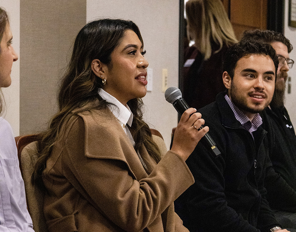 panelists speaking